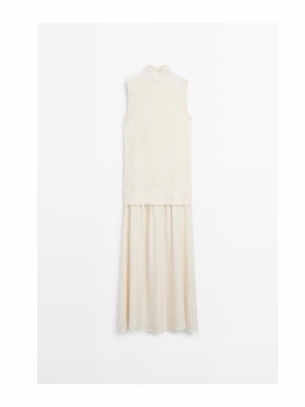 Massimo Dutti Matching Knit Midi Dress (sold out)